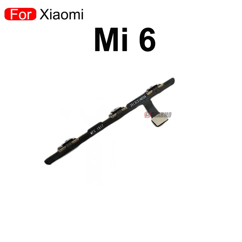 1Pcs Power On Off Volume Up/Down Buttons Flex Cable For Xiaomi Mi 9 8 SE 8se 6 6X 5X 4 Mix 3 2 Mix3 Max2 A2 mi6 mi8 Repair Parts