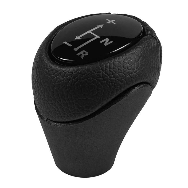 Car Leather Gear Shift Knob Shifter Lever Hand Ball Automatic For Mercedes Benz Smart Fortwo Roadster 450 451 Brabus Fortwo