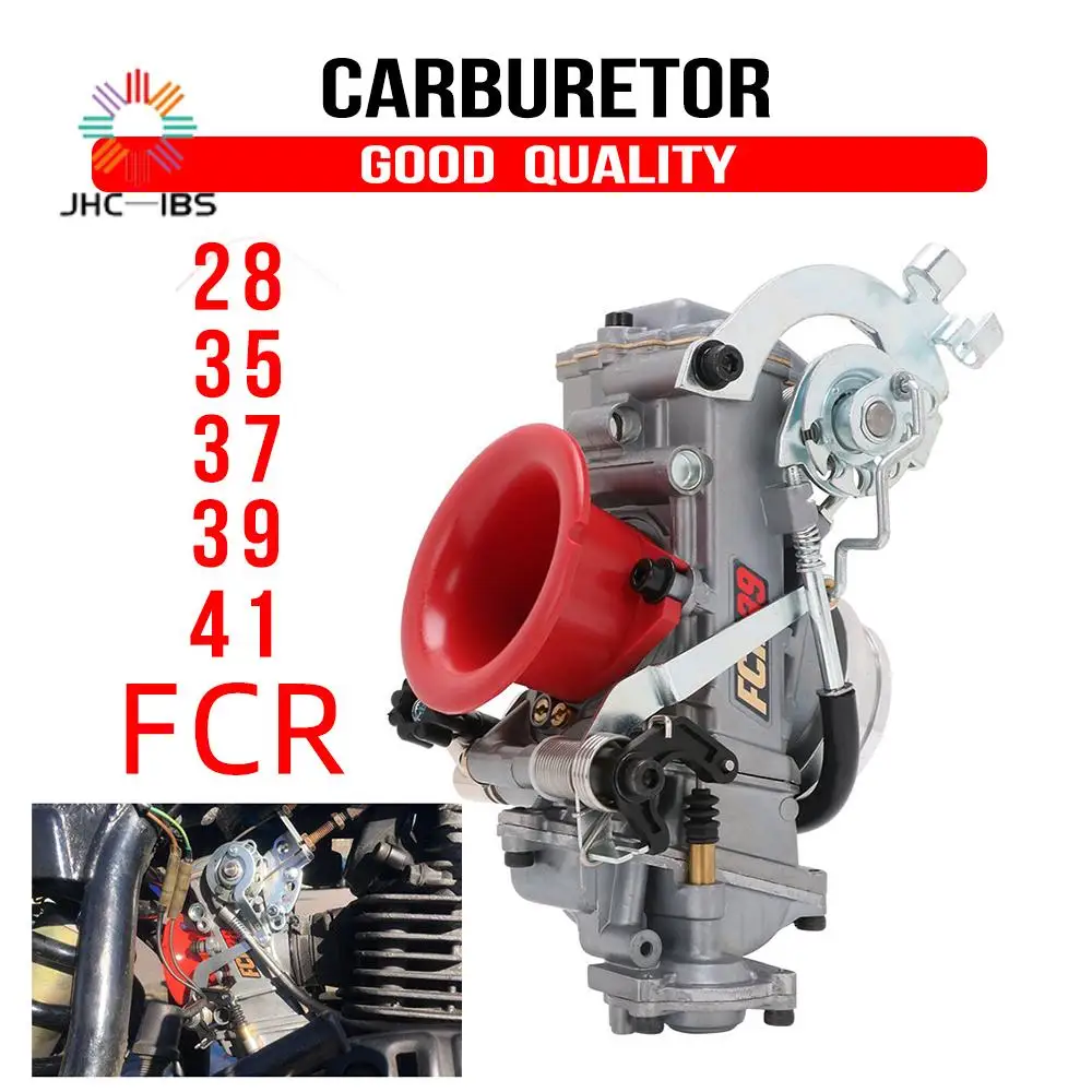 FCR28 31 33 35 37 39 41mm FCR Racing Carburetor FCR39 CRF Slant Side Carburettor For CRF450 650 FS450 Husqvarna450 KTM Racing