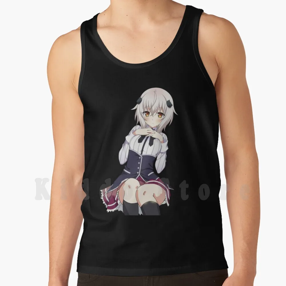 Koneko Toujou Tank Tops Vest Sleeveless Koneko Toujou High School Dxd Highschooldxd Hsdxd Anime Waifu Kawaii