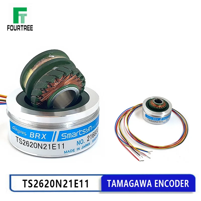 

New Orginal Encoder TS2620N21E11 TAMAGAWA BRX Smartsyn Resolver Servo Motor Injection Molding Machine Rotary Transformer