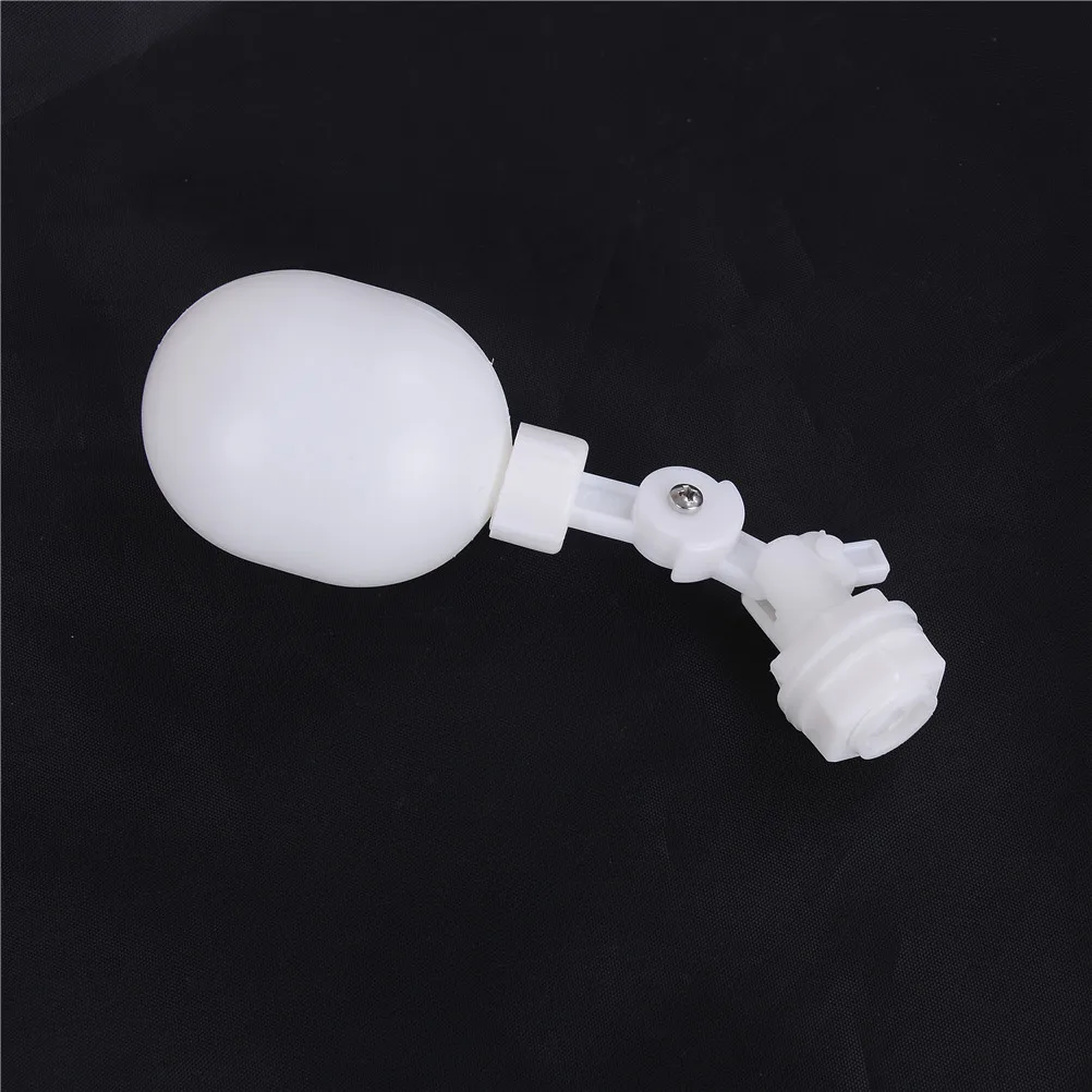 Mini Válvula de flotación de plástico ajustable, Control de acuario de bola, interruptor de Control de seguridad para tanque de torre de agua, accesorios de Acuario, 3/8 ", 1pc