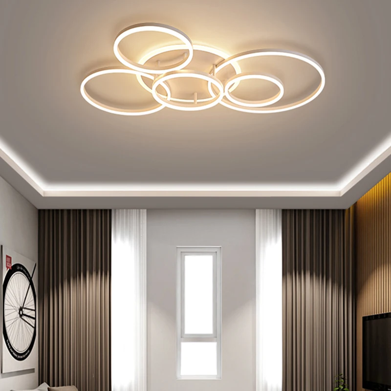 Imagem -03 - Lustre para Sala de Estar Luminária Led de Teto com Atmosfera Personalidade para o Quarto Saguão Sala de Jantar