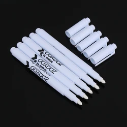 Hot 1pc White Liquid Chalk Pen Glass Window Chalkboard Black Board Marker Erasable Chalk Marker Drawing Writing Stationery