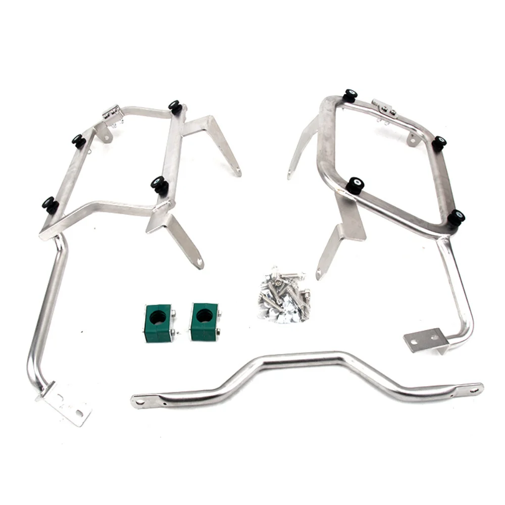 

For BMW R1200GS / 1250GS Luggage Rack Side Box Bracket BMW Non-destructive Installation of 304 Stainless Steel Side Box Bracket