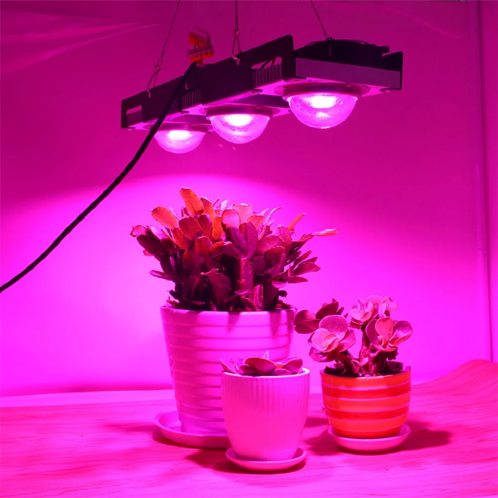 Imagem -02 - Cob Led Grow Light Full Spectrum 100w 150w 200w Led Planta Crescer Lâmpada para Plantas de Interior Flores Estufas Hidroponia Tendas de Cultivo