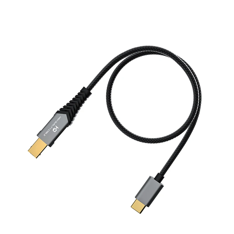 FiiO Ld-tc1/LD-LT1สแควร์พอร์ต USB TYPE-B Android Type-C หรือสำหรับอะแดปเตอร์ Apple Lightning TYPE C B LD สาย