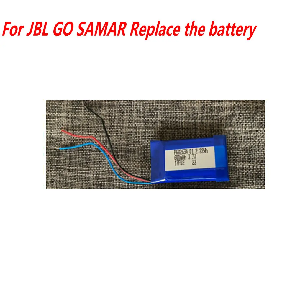 High Quality 682634 3 Line For JBL GO SAMAR Replace The Battery