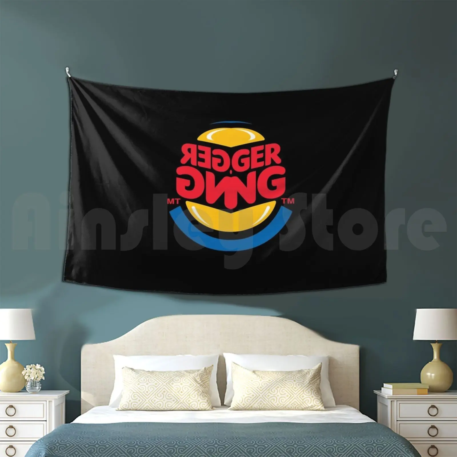 Burger King Customized Tapestry Burger King Burger King Logo King Queen Macdo Macdonald Burger
