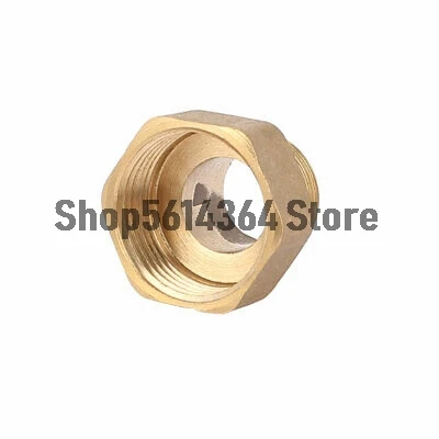 3/4 Female to 1/2 Male Thread Hex Reducing Nipple Connector Brass Fittings