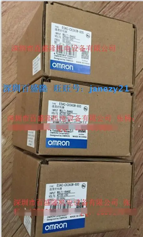 

Original Brand New Genuine Temperature Controller E5AC-TCX4ASM-060
