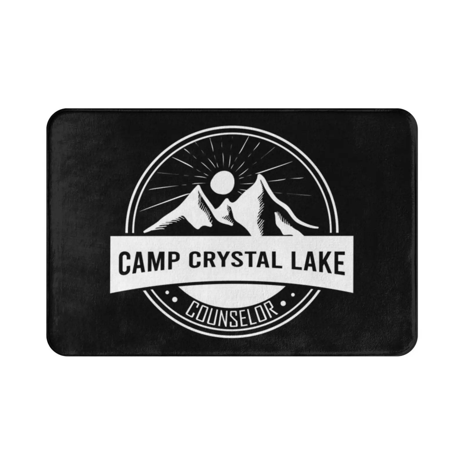 Camp Crystal Lake Counselor Slim Fit Carpet Mat Rug Cushion Soft Non-Slip Camp Crystal Lake Camp Crystal Lake