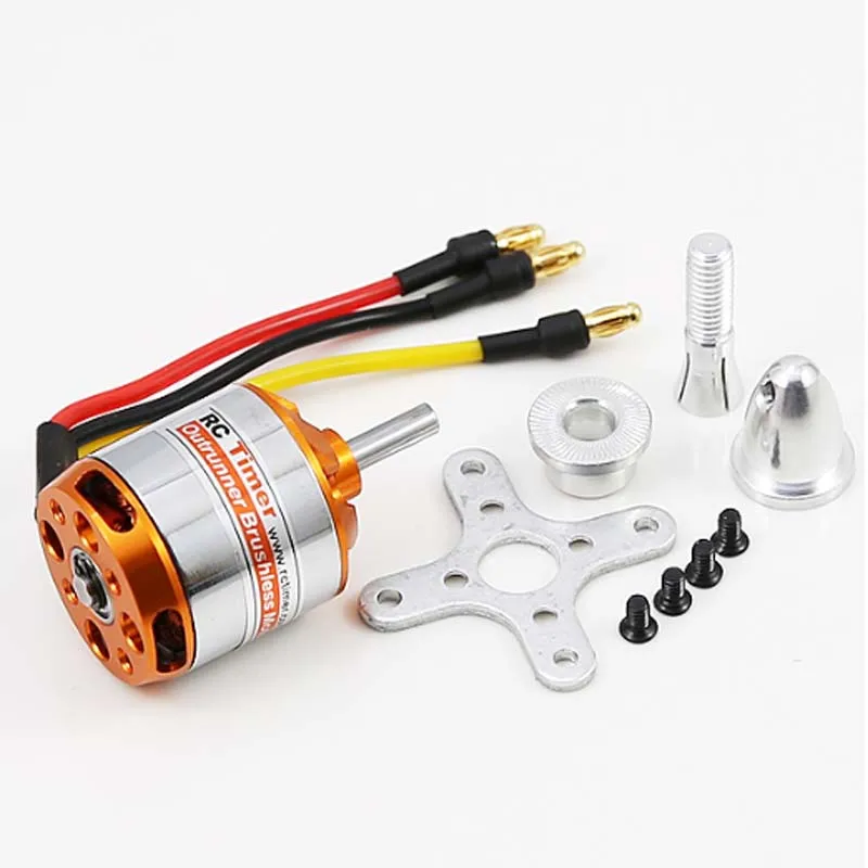 Rctimer 2836 Brushless Motor 750KV 880KV 1120KV 1500KV 4.0 Shaft for RC Aircraft Plane Multicopter Outrunner Brushless Motor