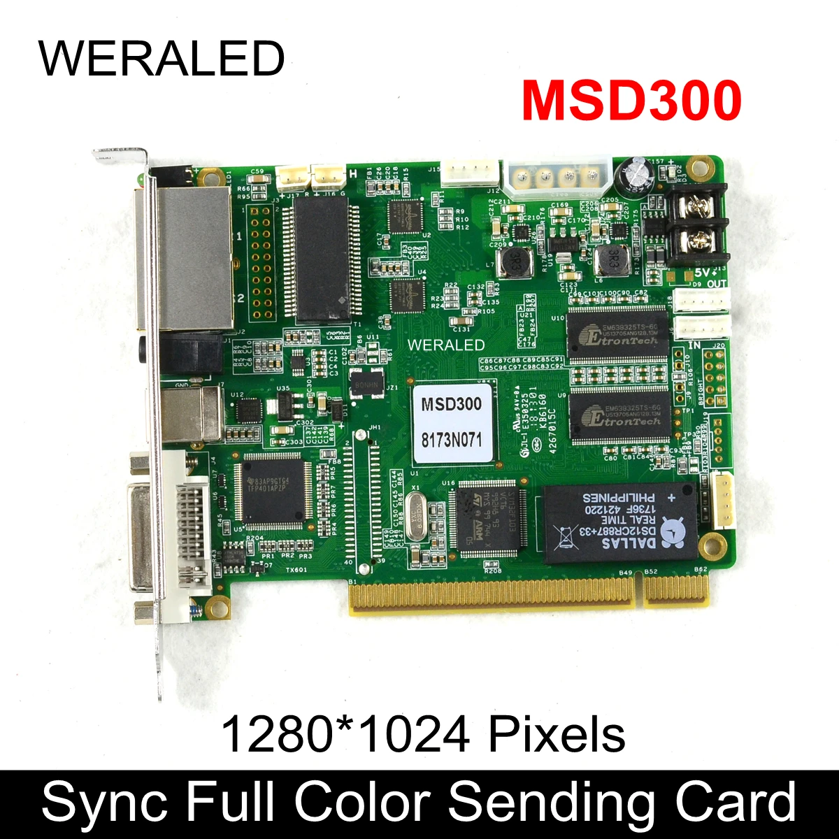 Nova Synchronous Full Color Sending Card MSD300 MSD600 RGB LED Video Controller