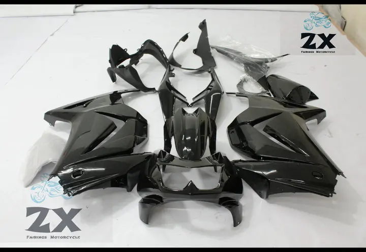 Zx250r 08-12 Fairings for ZX EX 250  Ninja 2008 2009 2010 2011 2012  Black Fairings  Ninja 08-12 matte black