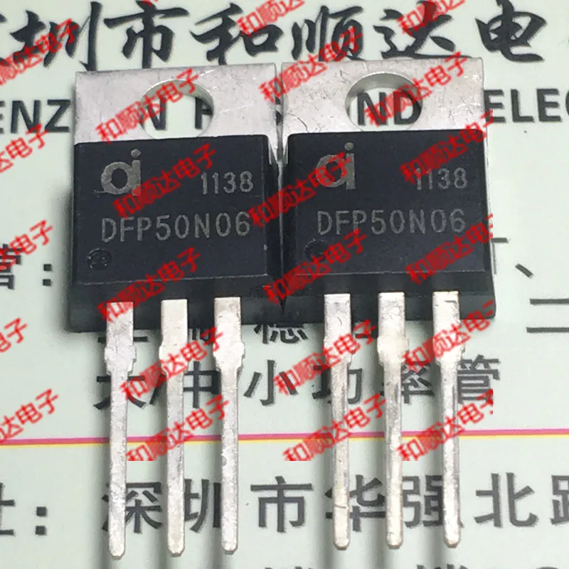 Original New 5pcs/ DFP50N06  TO-220 60V 50A