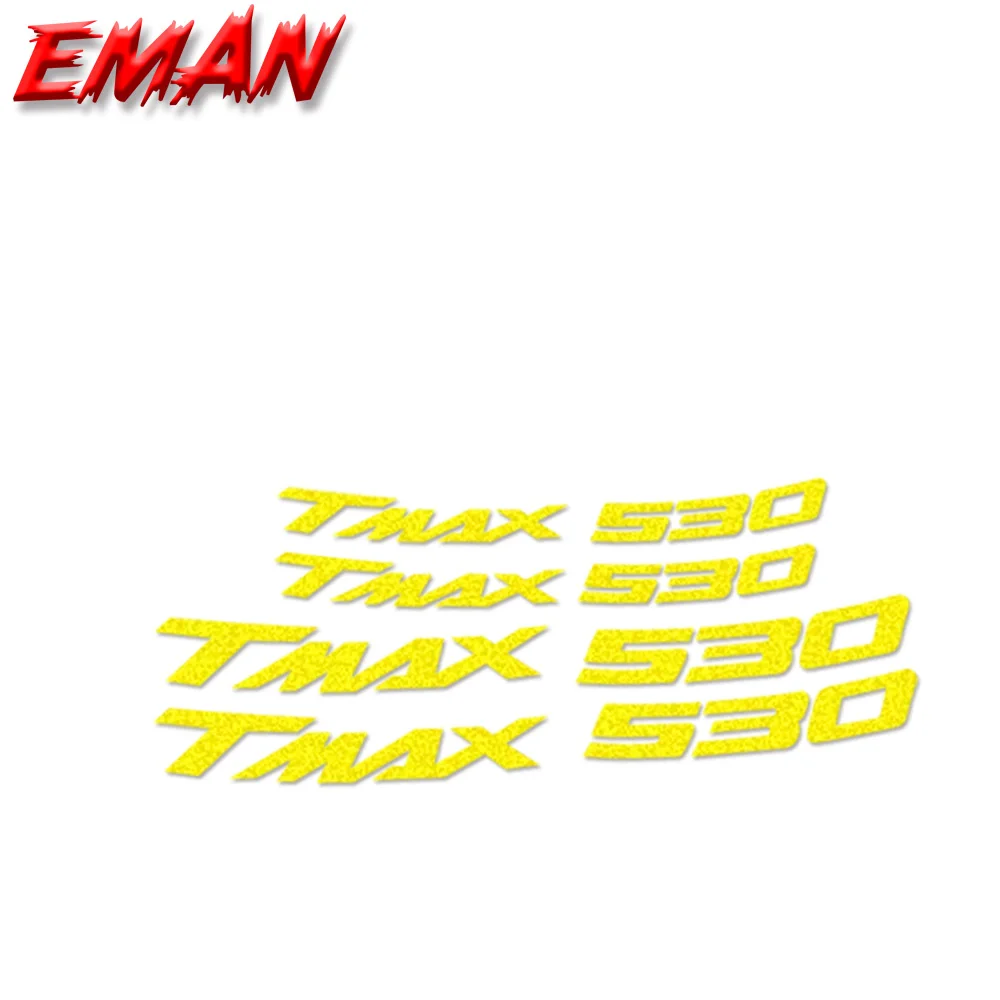 TMAX530 için TMAX 530 motosiklet modifiye çıkartmalar tekerlekler jantlar yansıtıcı su geçirmez kişilik dekorasyon çıkartmaları