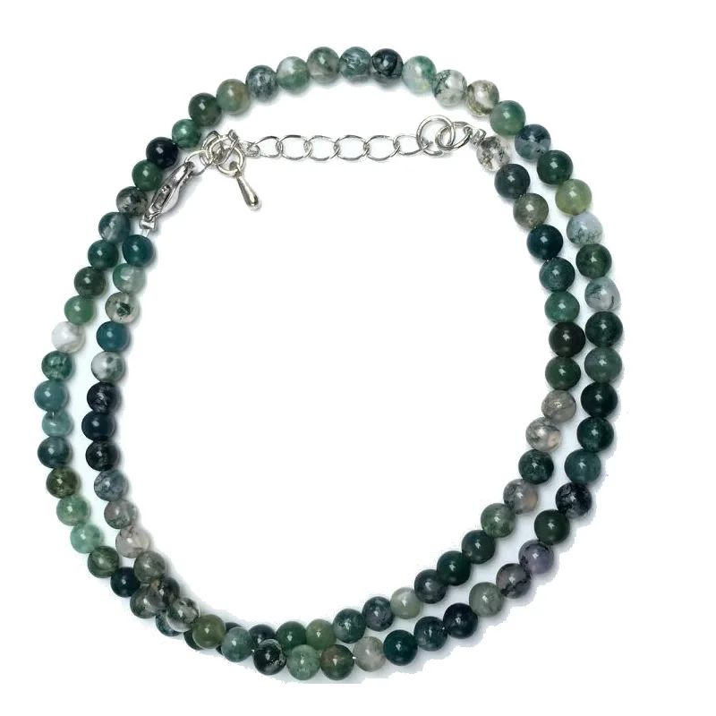 Natürliche 4mm Tigerauge Sodalith Amazonit Labradorit Perlenkette in Verschiedenen Farben Geschenke für Mädchen Modisches Armband Choker – Detail 30
