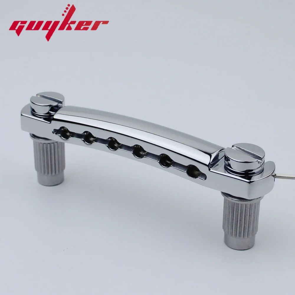 GUYKER Guitar Stop Bar Tailpiece with Anchors And Studs for LP SG Guitars