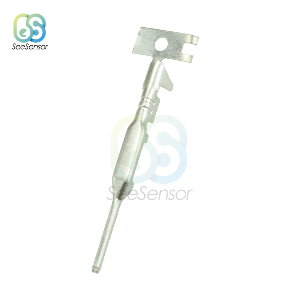100 pezzi maschio 100 pezzi passo femmina 2.54mm fila singola Dupont Reed Dupont ponticello cavo cavo Pin terminale connettore