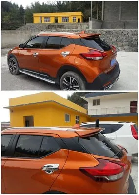 Car accessories tail wing rear spoiler for Nissan KIcks  Детали экстерьера