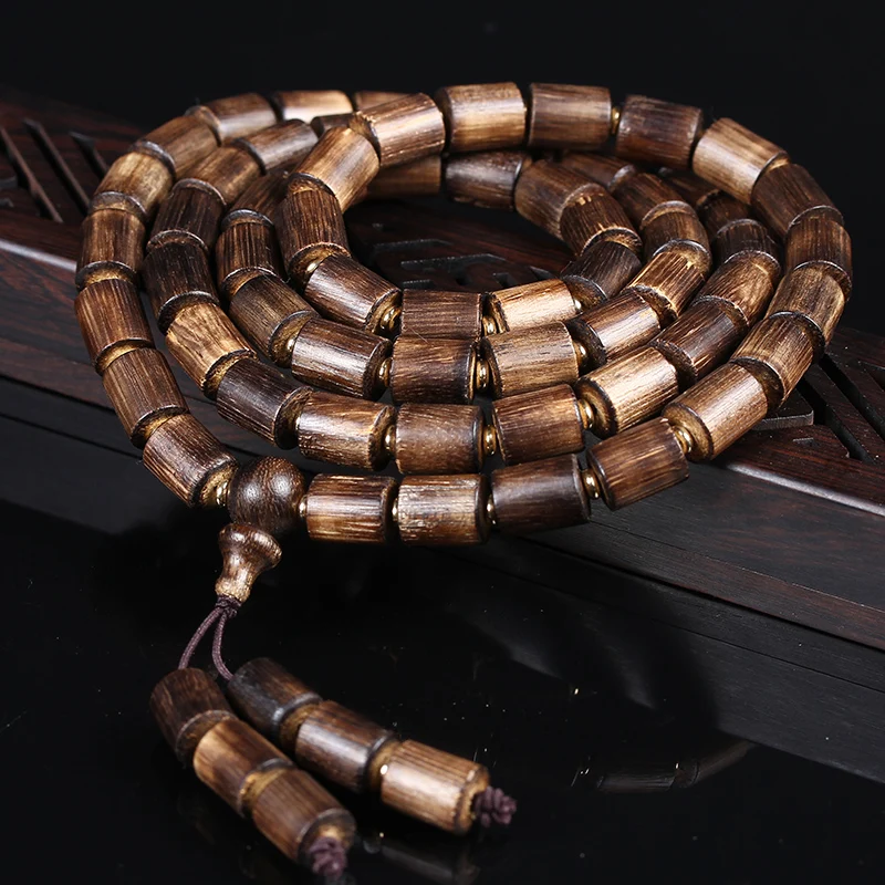 

Indonesian High-Throw Barrel Bead Bracelet fidelity Men and Women