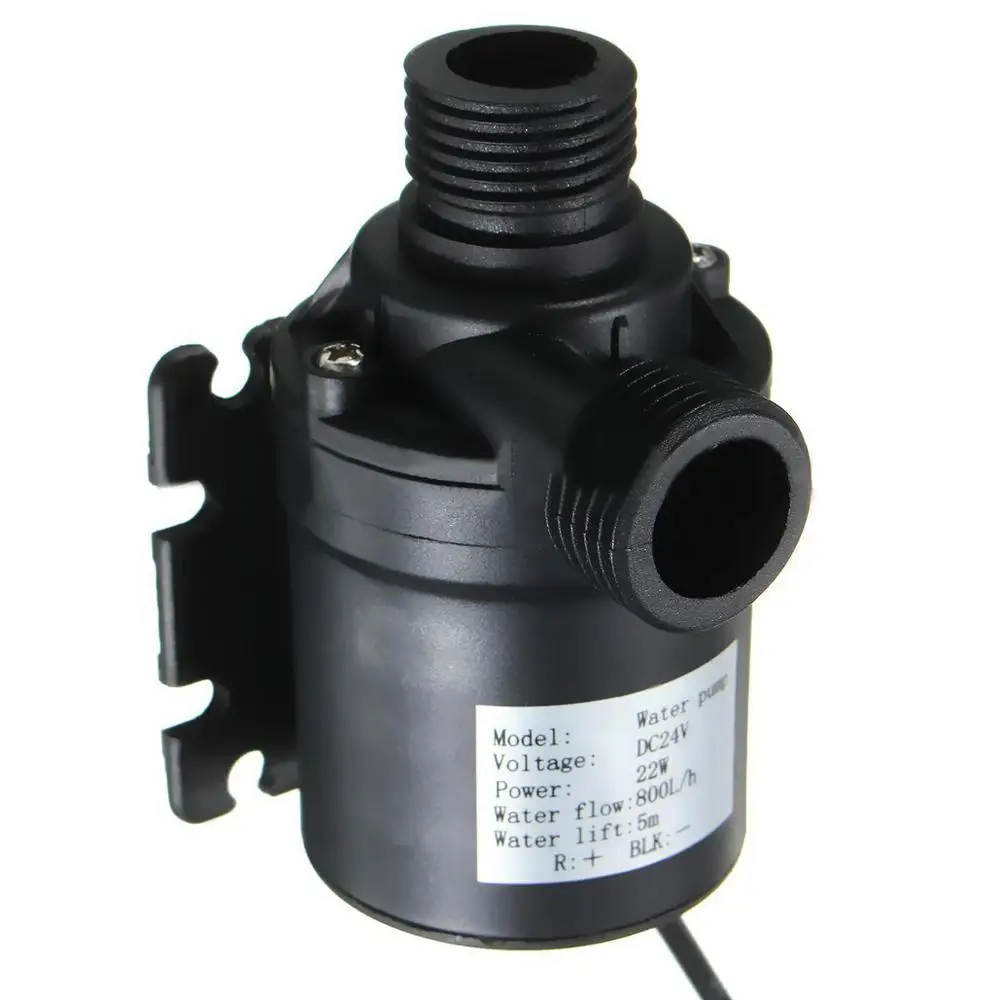 

800L/H 5m DC 12V 24V Solar Brushless Motor Water Circulation Water Pump Submersibles Water Pumps