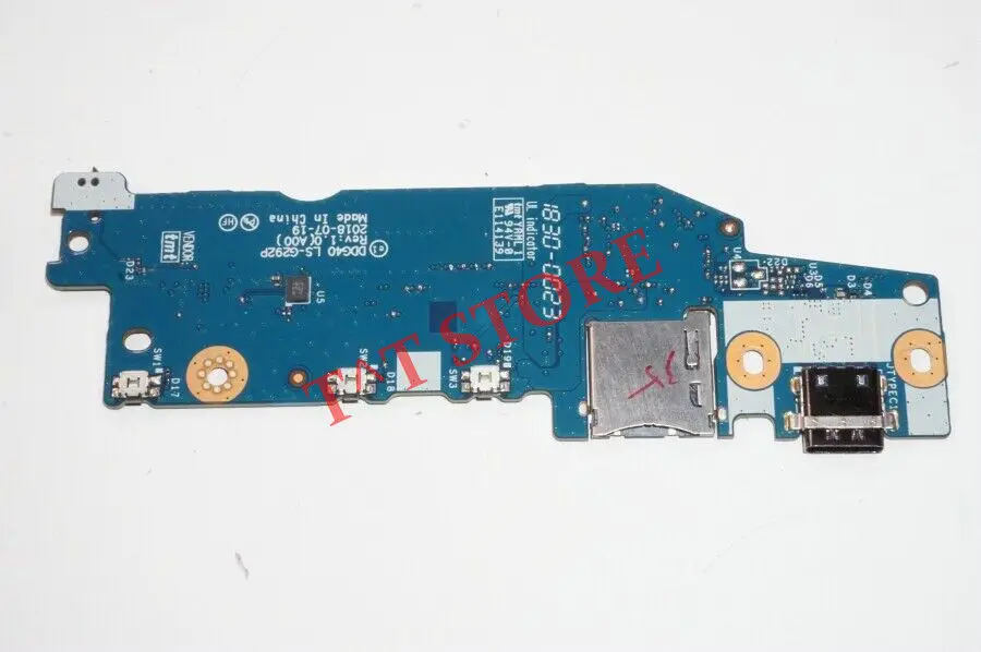 original for DELL Chromebook 7486 power botton volume control board 08VVGC 8VVGC LS-G292P free shipping