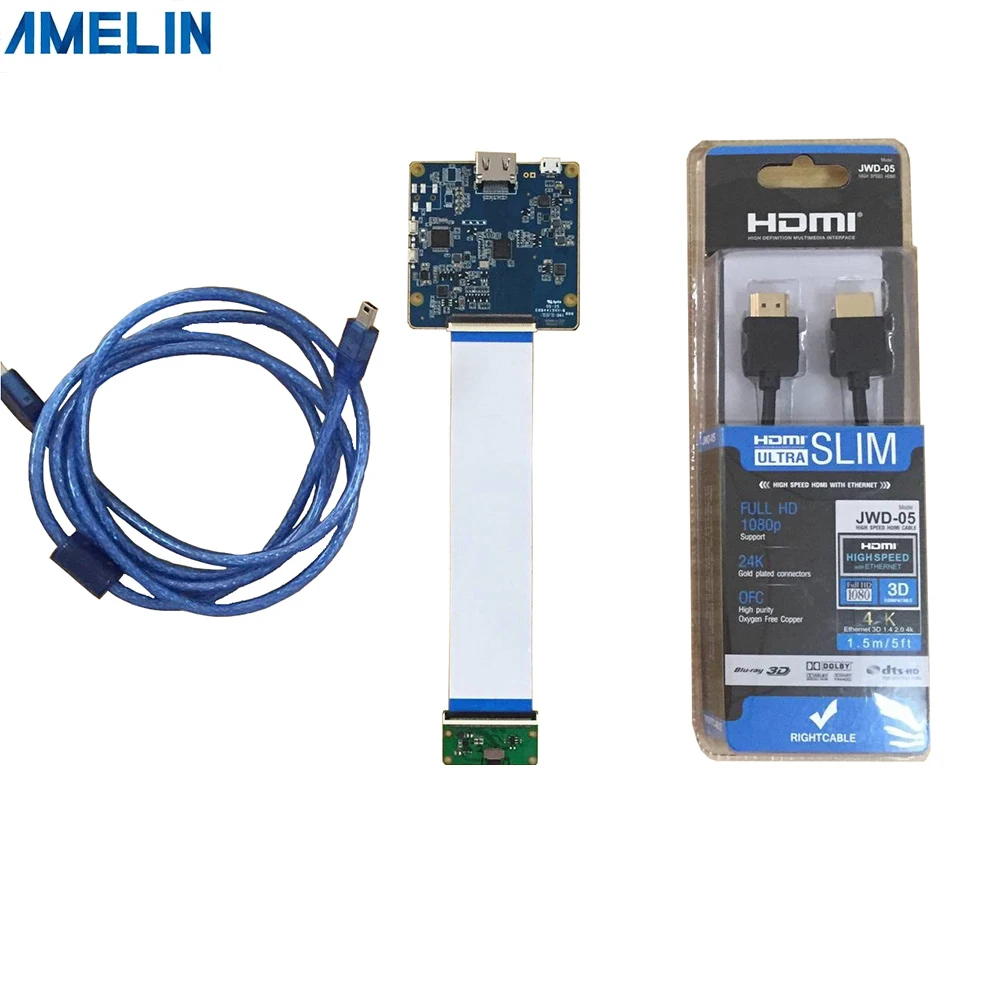 HDMI إشارة إلى MIPI إشارة لوح مهايئ + 1.39 بوصة عرض MIPI