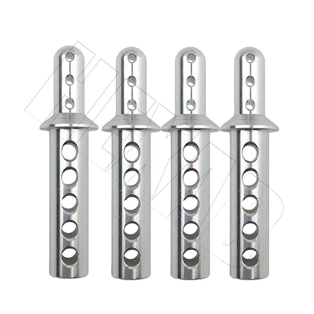 4 Pieces Of HSP 108037 188037 Aluminum Car Shell Column Bracket 08007 1/10 Upgrade Parts 94108 94188 94111