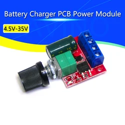 Mini 5A 90W PWM 12V DC Motor Speed Controller Module DC-DC 4.5V-35V Adjustable Speed Regulator Control Governor Switch 24V