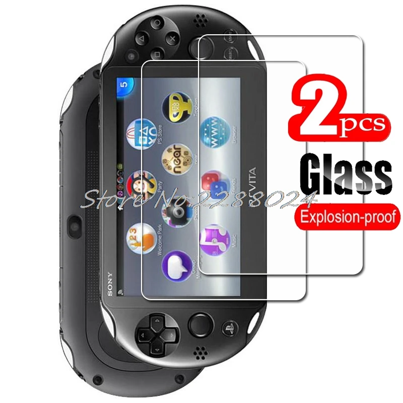 2PCS For Sony PlayStation Psvita PS Vita PSV 2000 1000 Tempered Glass Protective Premium Screen Protector Film PSV2000 PSV1000