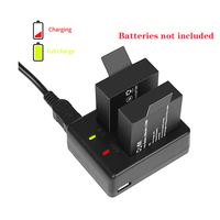 Dual Port Battery Charger for Sjcam M10 Sj4000 Sj5000 4000 5000 Action Camera Sjcam Accessories