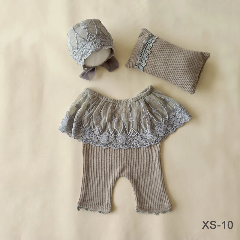Fotografowania noworodków odzież kostiumy dla niemowląt chłopcy dziewczęta Photo Dress rekwizyty Unisex stroje pajacyki zestawy sukienki