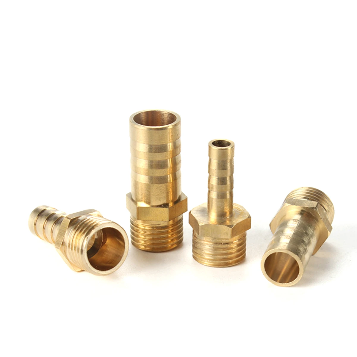 Brass Pipe Fitting 6/8/10/12/14/16mm Hose Barb Tail 1/8