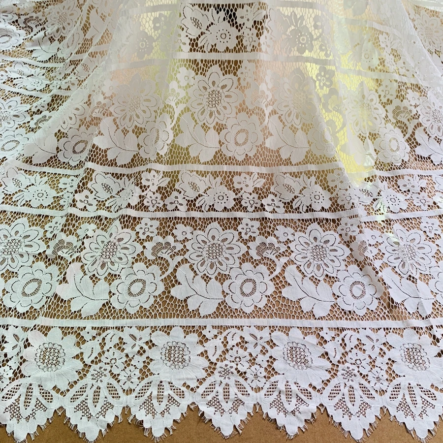 

Новое поступление, кружева высшего качества, белое свадебное платье, кружевной шнур, кружевная ткань, декоративное кружево, 3 метра