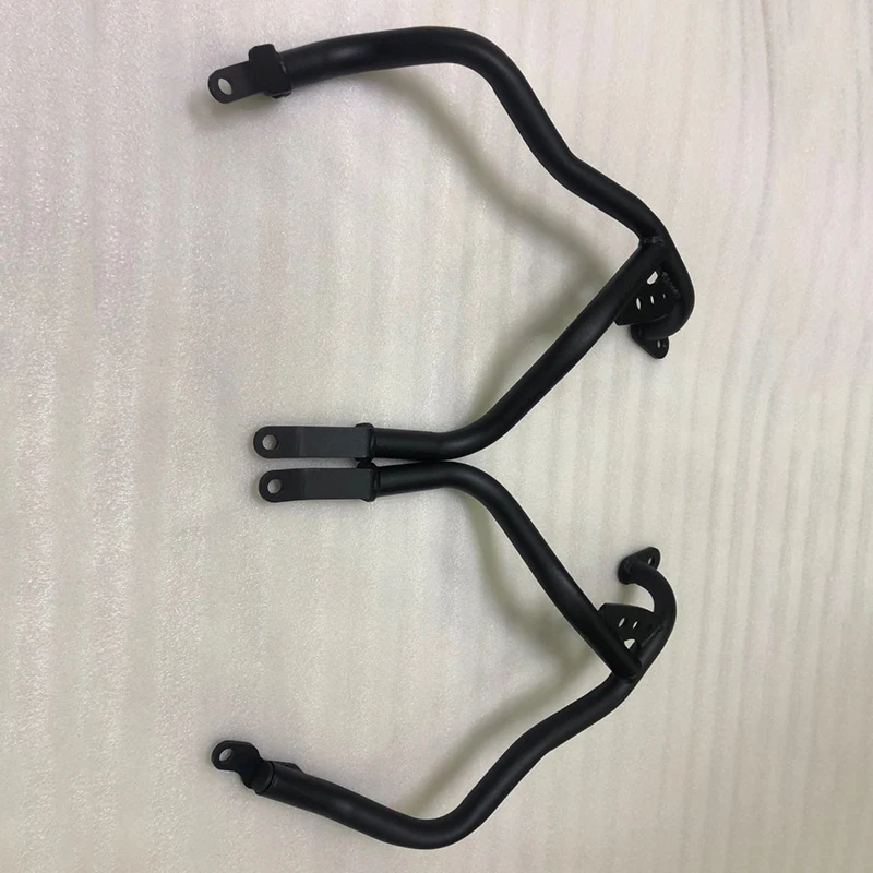 Barras de choque para motocicleta, Protector de Motor de riel, valla de Motor, parachoques lateral delantero, hierro negro para KTM Duke790 Duke 790 2018 2019