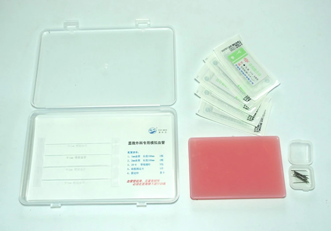 Microsurgery Suture Training Simulated Blood Vessel 1mm 2mm Ultra-thin Neurosurgery Hand Surgery