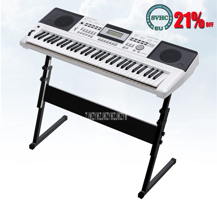 A100S Electronical Piano 61-Key Standard Strength Keyboard Electric Piano For Beginner Electronic Organ For Kindergarten Teacher