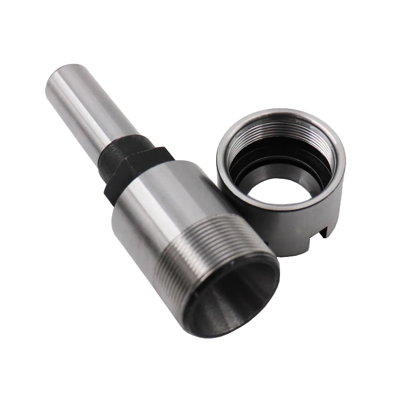 Spring Steel 1/4 1/2 Inch Shank  Milling Cutter Extender Router Bit Extension Rod ER Collet Holder Adapter