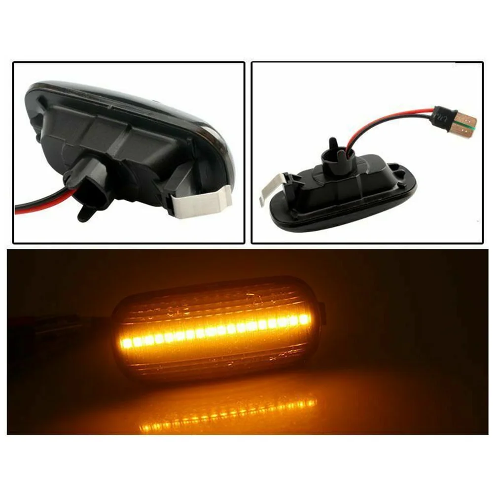 Enquêter de position latéral de garde-boue avant à LED, clignotant, Audi A3 S3 8P A4 dieux B8 B7 S4 RS4 horizon Dock C5 8E0949127, 2 pièces