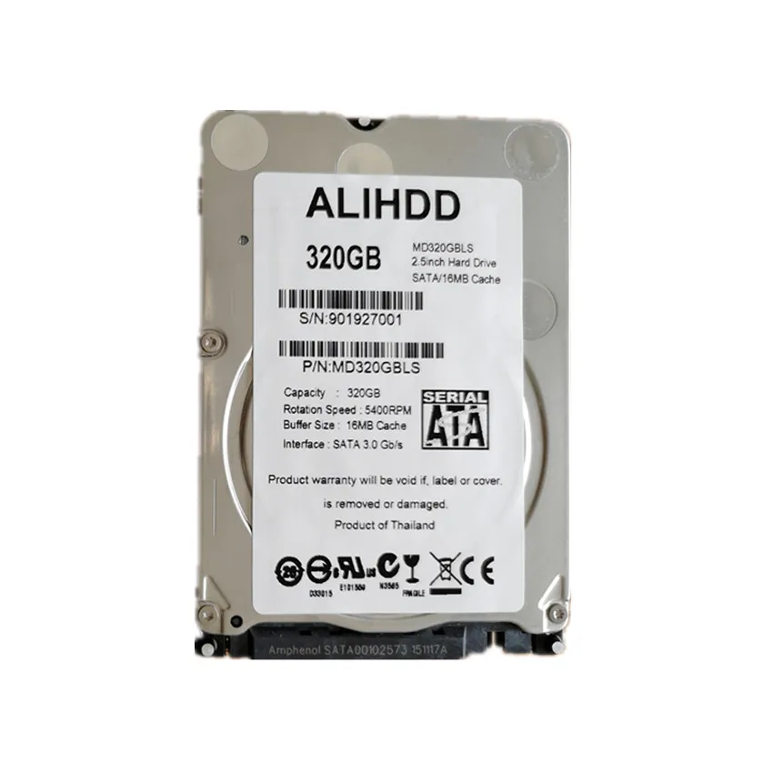 

320GB SATA 2.5inch 5400RPM 16M Internal Hard Disk Drive For Laptop Notebook Warranty for 1-year