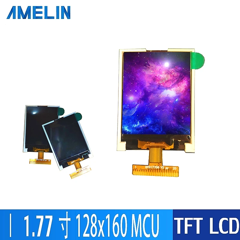 

1.77 inch TFT TN type 128*160 resolution brightness 250 MCU interface LCD display