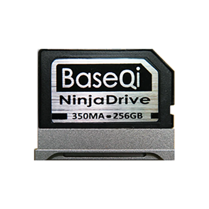 Cartão de memória ninjadrive 256gb, cartão sd de alumínio para microsoft surface book 1/2-13 polegadas