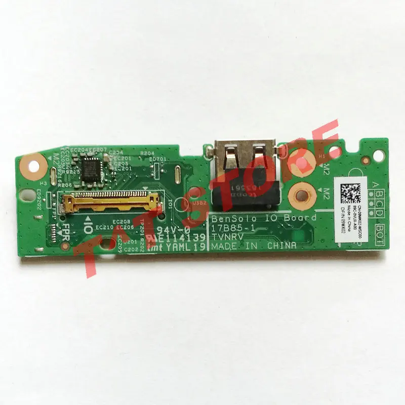 original for Dell Inspiron 5481 Power Button USB SD Card Circuit IO Board TVNRV 09WK02 9WK02 test good free shipping