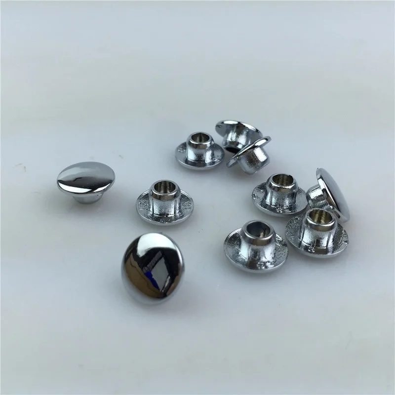 for Honda CB400 for En125 Generation Rear Armrest Handle Head Handle Screw Cover Plug Screw Cap Silver Plastic Cover 6/5/8mm