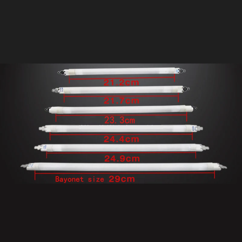 110 فولت 500 واط 400 واط الكوارتز أنبوب أفران ل الميكروويف فرن اكسسوارات أنبوب تدفئة كوارتز #1