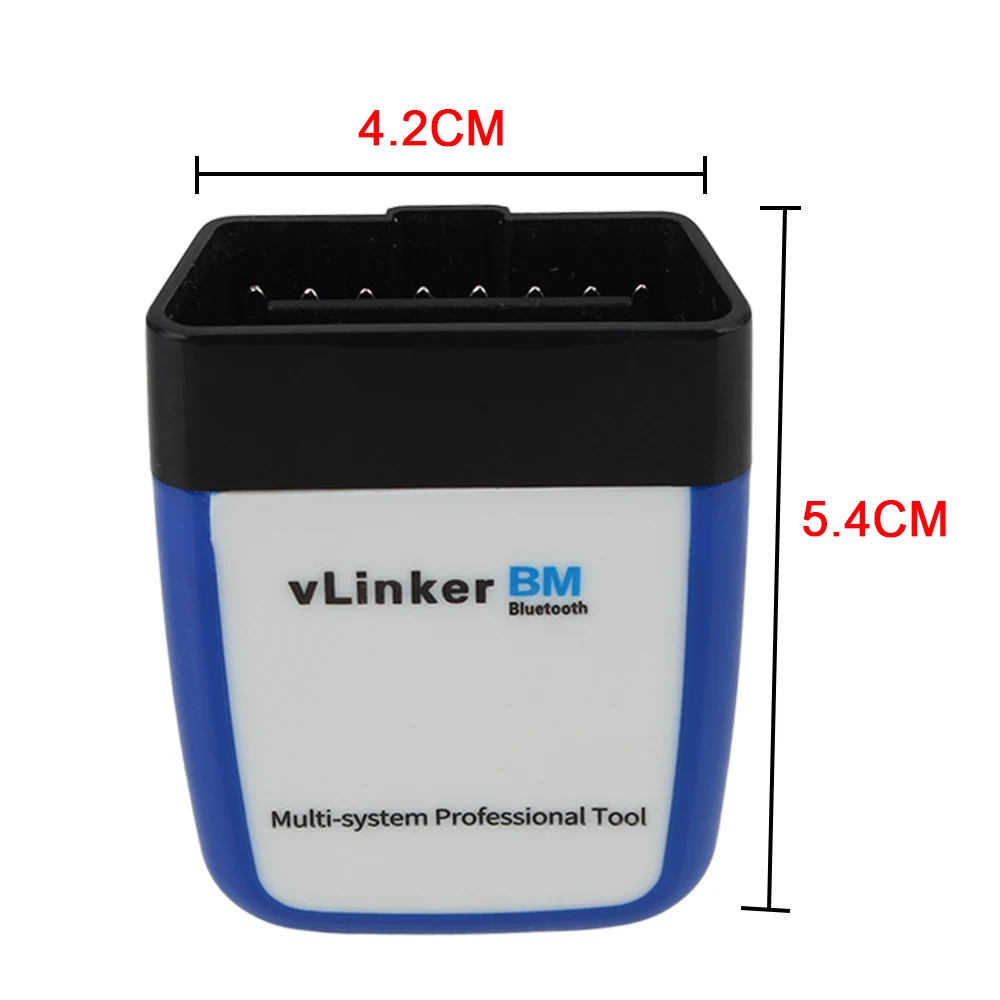Bluetooth 3.0 Car Diagnostic Tool OBD2 Scanner For BMW Bimmercode Code Reader ELM327 V2.2 vLinker BM