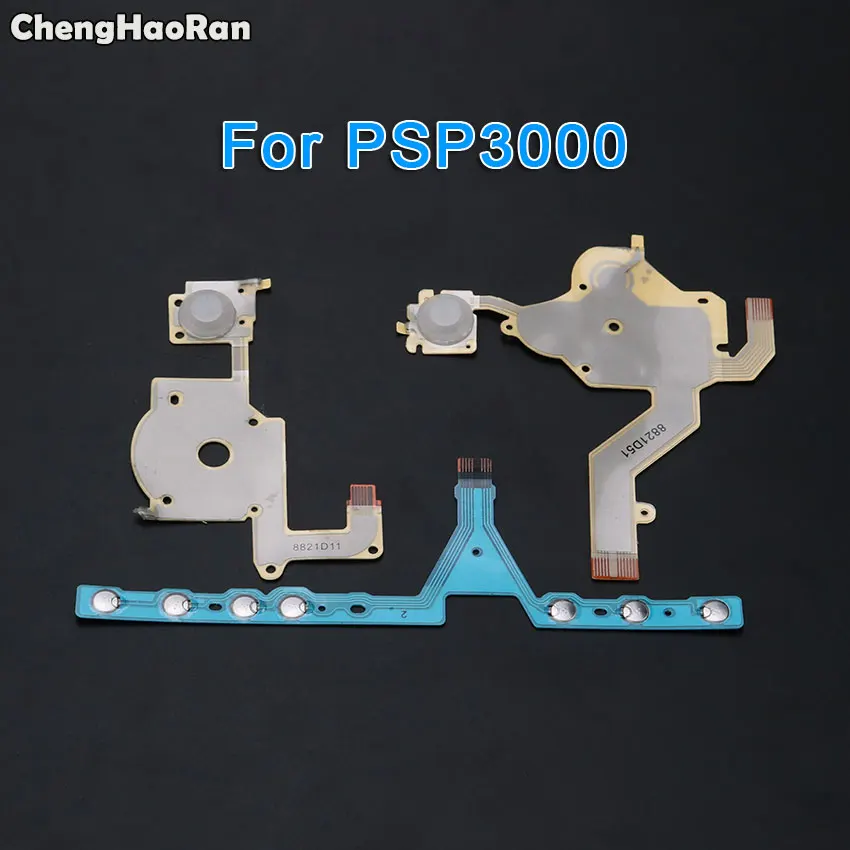 

ChengHaoRan Replacement Direction Cross Button Left Key Volume Right Keypad L R Flex Cable for Sony PSP 3000 PSP3000