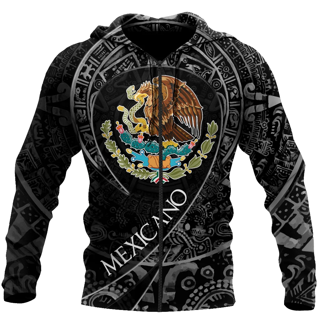 Mexicano mexicano 3d impresso jaqueta homem/mulher harajuku hoodie unisex casual gótico streetwear moletom pulôver sudaderas az123